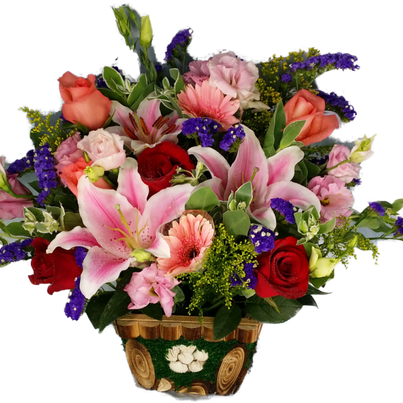 Blossoms of Cheer Basket