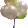 Celebration Bliss Helium Latex Balloons Set of Six