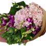 Delicate Grace Orchid and Hydrangea Bouquet