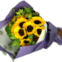Canada Flower Gifts Radiant Bliss Sunflower Bouquet 2766