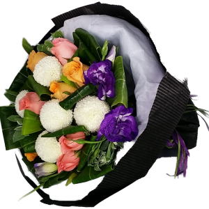 Calgary Ruby Blissful Harmony Round Bouquet
