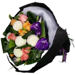 Calgary Ruby Blissful Harmony Round Bouquet