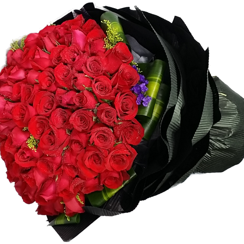 Forever My Love 100 Long Stem Red Roses Bouquet