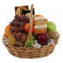 Healing Touch Deluxe Fruit and Gourmet Basket