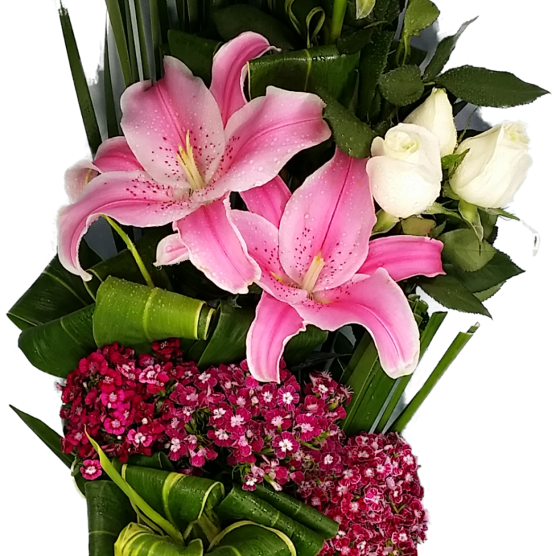 Grand Congratulations Bloom Elegant Basket