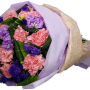 Cherished Love Pink Carnations Bouquet