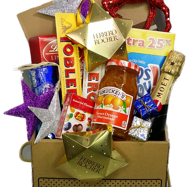 Festive Cheer Hamper with Moet Chandon and Holiday Treats