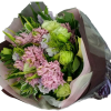 Charming Purity Seasonal Hyacinth Bouquet