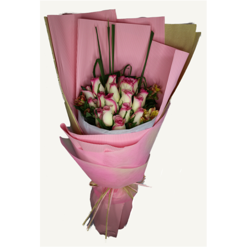 YYC Flowers | Blush Symphony Milk Pink Roses Bouquet