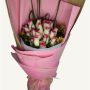 Blush Symphony Milk Pink Roses Bouquet