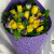 One Dozen Yellow Roses Bouquet