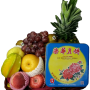 Fruit Hamper with Moon Cake