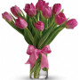 Valentine Precious Pink Tulips 