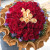 100 Rose Bouquet with 93 Red and 7 Champagne Color of Rose