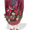 YYC Flowers 12 Red Roses Bouquet Classic Romantic Flowers