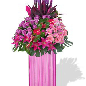 Mixed Flower Grand Opening Stand