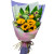 YYC Local Flowers Sunshine Love Five Sunflowers Bouquet 2902