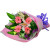 Pink Valentine Flowers Bouquet