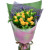 Holland Tulips Garden Radiant Charm Orange Roses Bouquet
