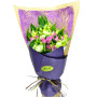 Velvet Romance Purple Roses Bouquet