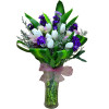 YYC Flowers Canada Valentine Tulips Vase
