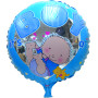 Baby Joy Balloons 16-Inch Baby Boy Celebration