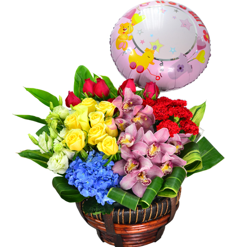 Welcome Joy Newborn Celebration Basket