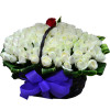 Canada Rose Garden Only One Love 101 Roses Basket