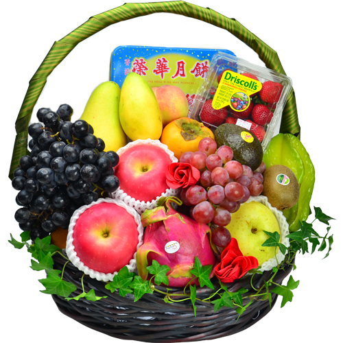 Wing Wah Mooncake Celebration Seasonal Fruits Hamper