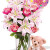 Oriental and Rose Package , Medium Teddy Bear and balloon