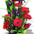 Assorted Arrangement , Iris, rose and gerbera