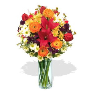 YYC Flowers Mixed Flowers Vase Bouquet