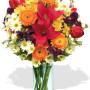 Mixed Flowers Vase Bouquet