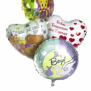 One 45cm Happy Birthday Helium Balloon