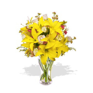 Assorted Bouquet , rose and lily