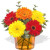 5 Small Gerberas Vase Bouquet