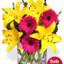 Gerbera and Lily Bouquet