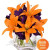 Iris and Lily Bouquet Vase Bouquet