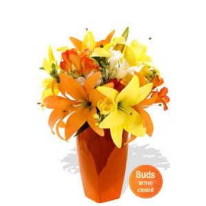 YYC Flowers Mixed Asiatic and Freesia Bouquet