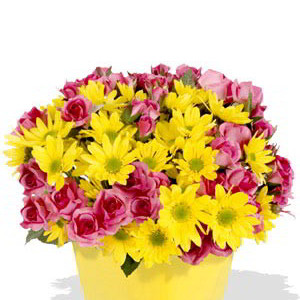 Spray Rose and Chrysanthemum Bouquet