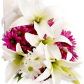 Chrysanthemum and Asiatic Bouquet