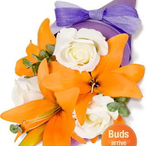 Roses and Asiatic Bouquet