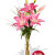 2 Asiatic Lily Vase Bouquet
