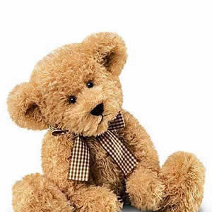 Small Teddy Bear , 4 inches