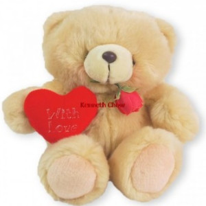 Forever Friends 12 Inches Height (Holding Heart)