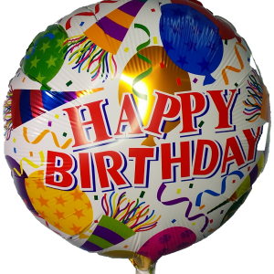 Happy Birthday Balloons 14-Inch Set (Model 2970)