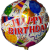 Happy Birthday Balloons 14-Inch Set (Model 2970)