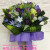 Holland Purple Tulips arrangement in Vase