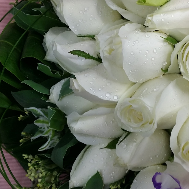 My Pure Lover, 18pcs Roses Bouquet