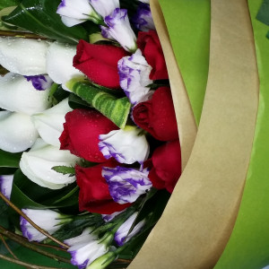 YYC Flowers Bird Paradise Bouquet with Roses
